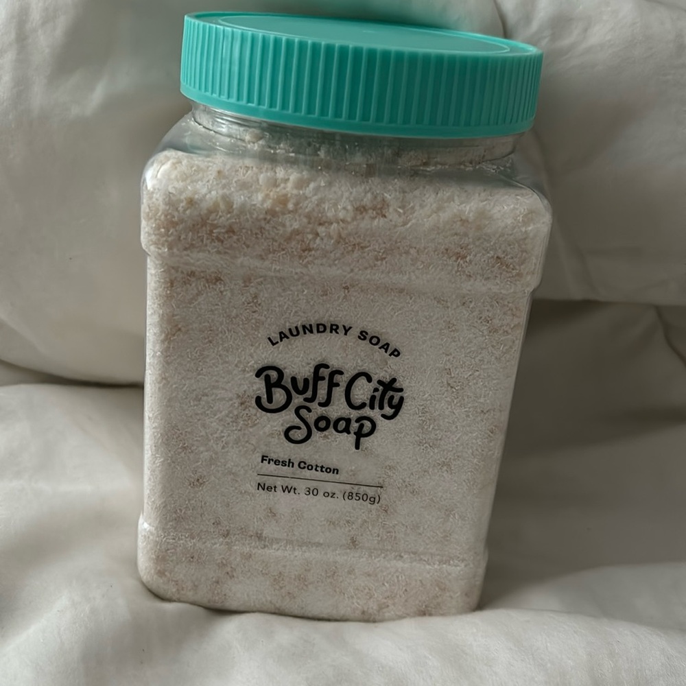 NEW Buff City Soap Laundry Soap - Fresh Cotton